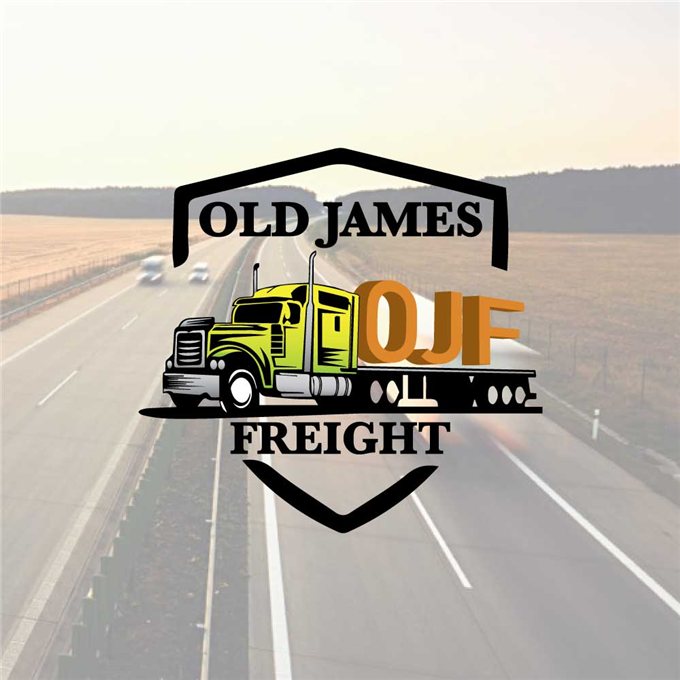 Old James Freight - logo